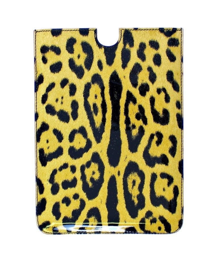 Leopard Leather iPAD Tablet eBook Cover Bag