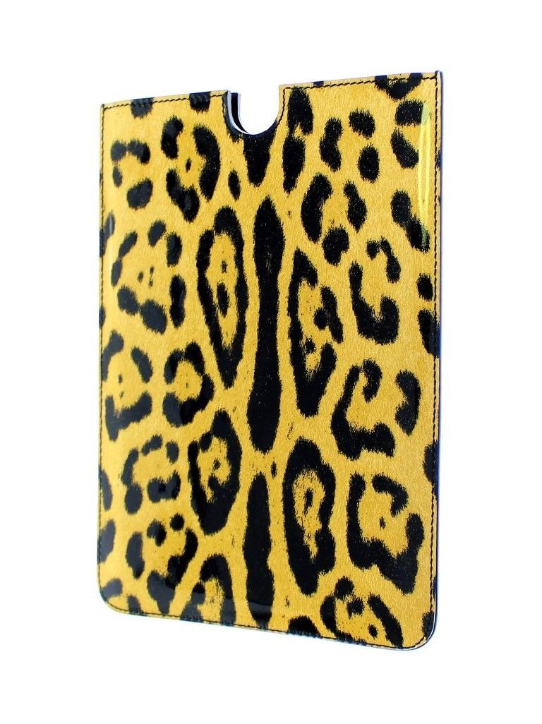 Leopard Leather iPAD Tablet eBook Cover Bag