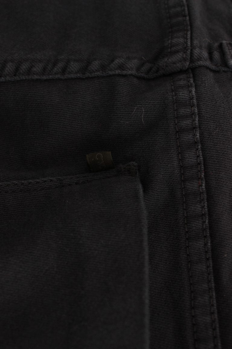 Blue straight leg jeans
