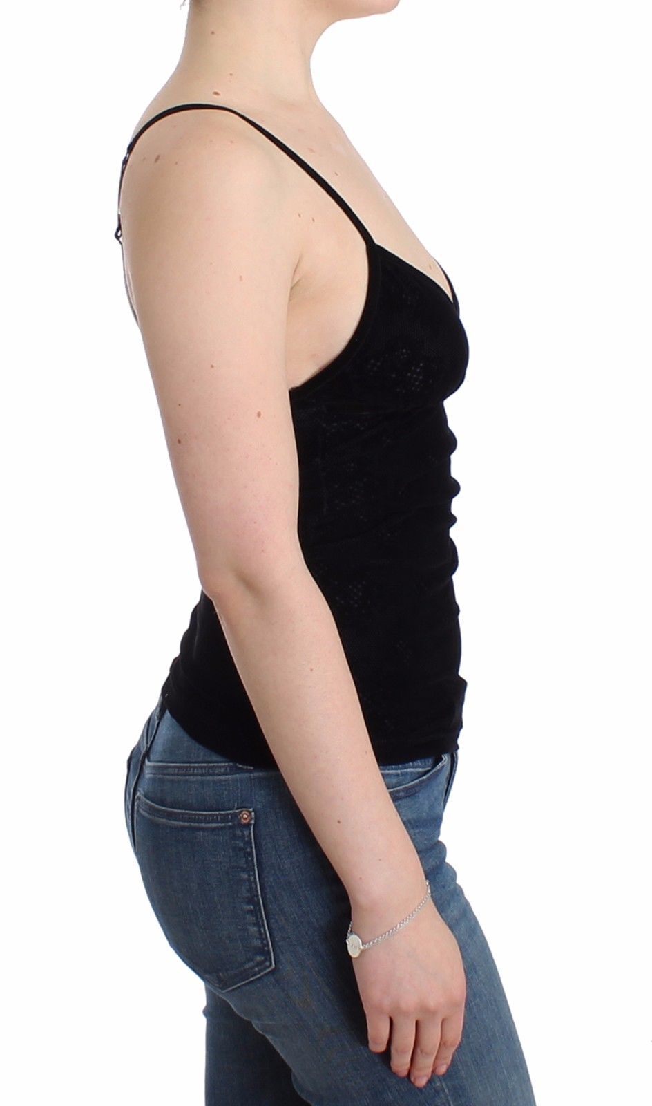 Lingerie Black Bustier Top Camisole Cami Lace