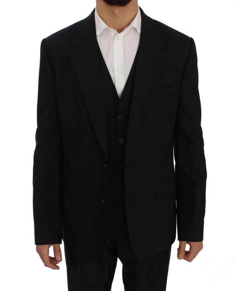 Blue Wool Stretch SICILIA Blazer