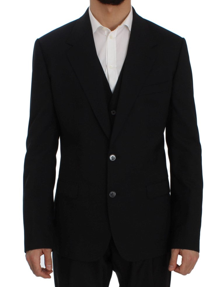 Blue Wool Stretch SICILIA Blazer