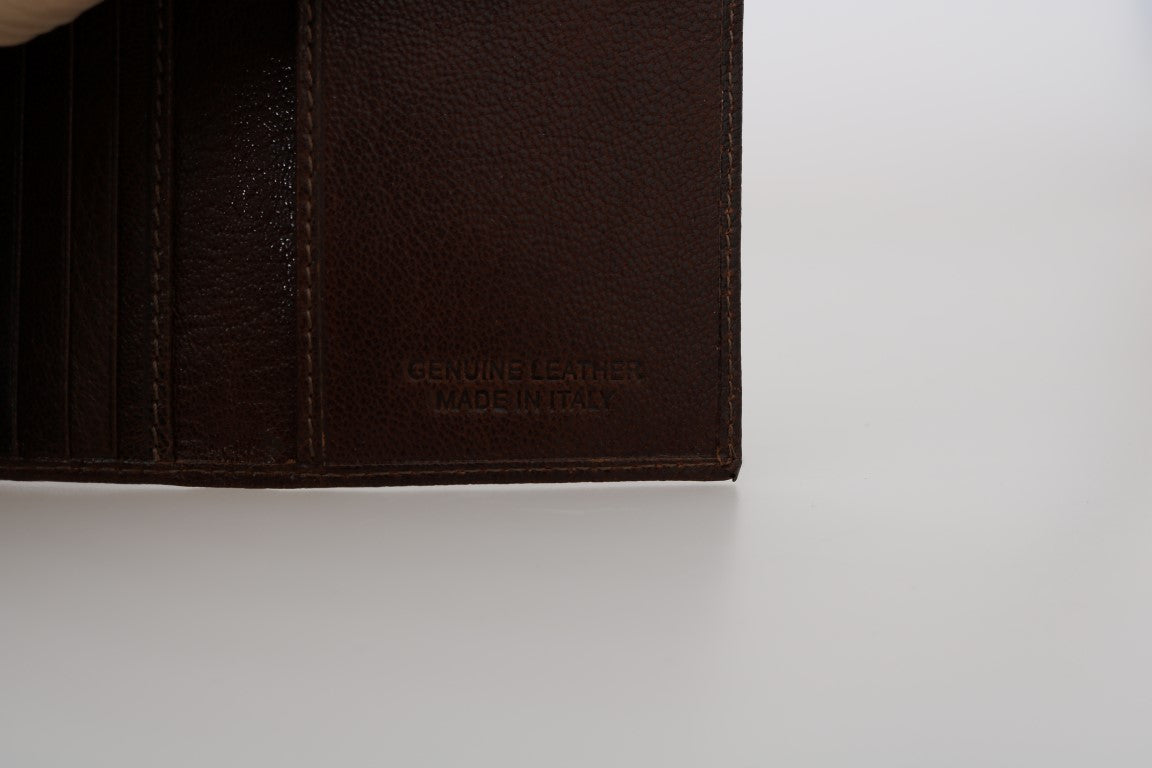 Brown Leather Bifold Wallet