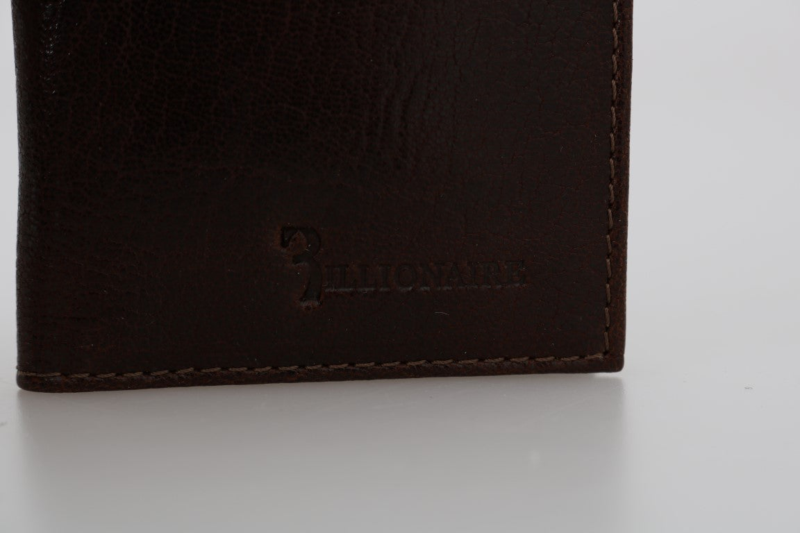 Brown Leather Bifold Wallet