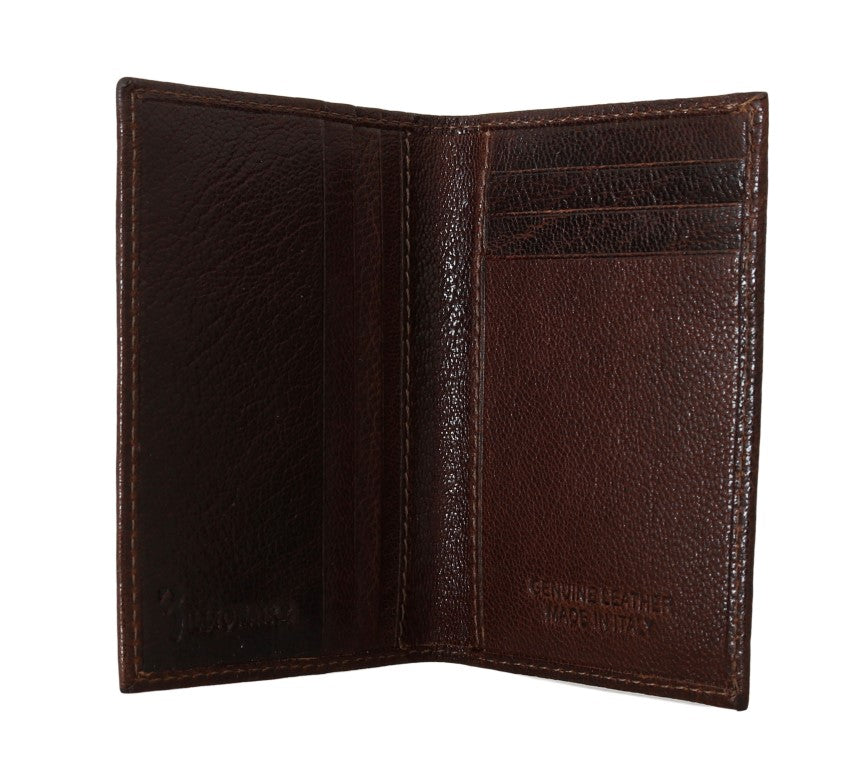 Brown Leather Bifold Wallet