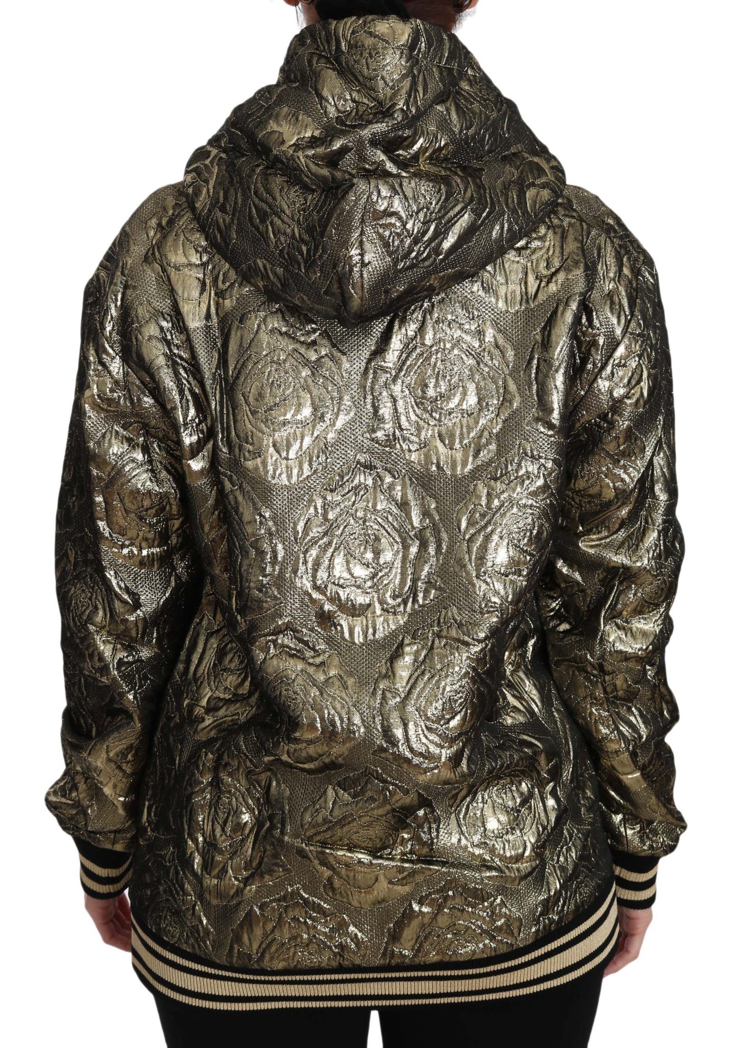 Im The Queen Jaquard Gold Sweatshirt Hoodie