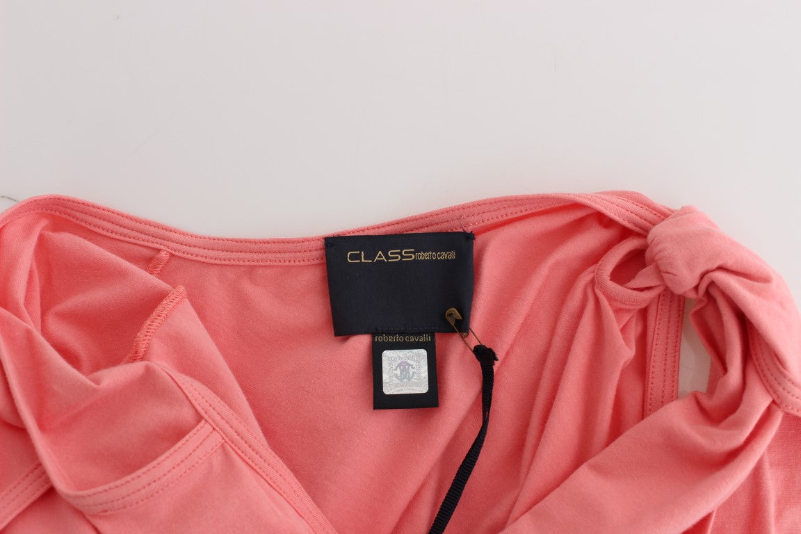 Pink cotton tank top