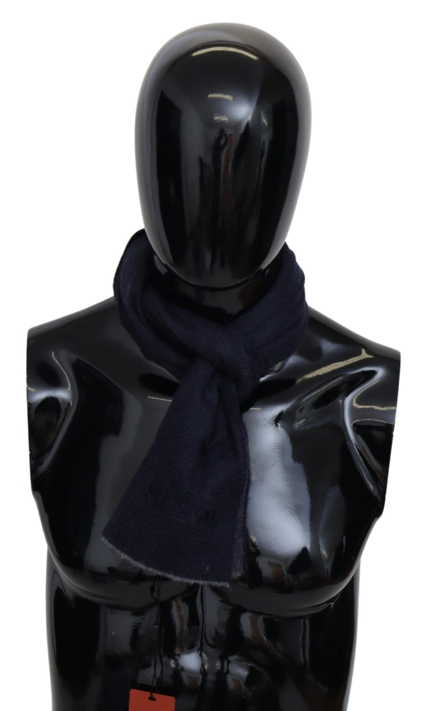 Gray Striped Wool Unisex Neck Wrap Scarf