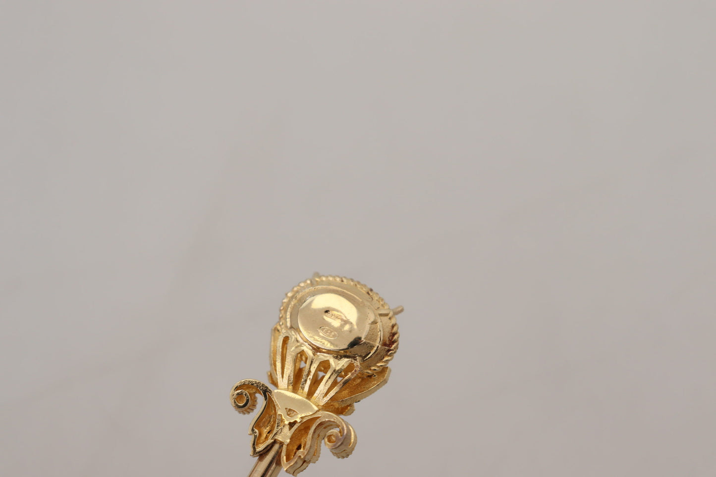 925 Sterling Silver Large Crystals Pin Brooch