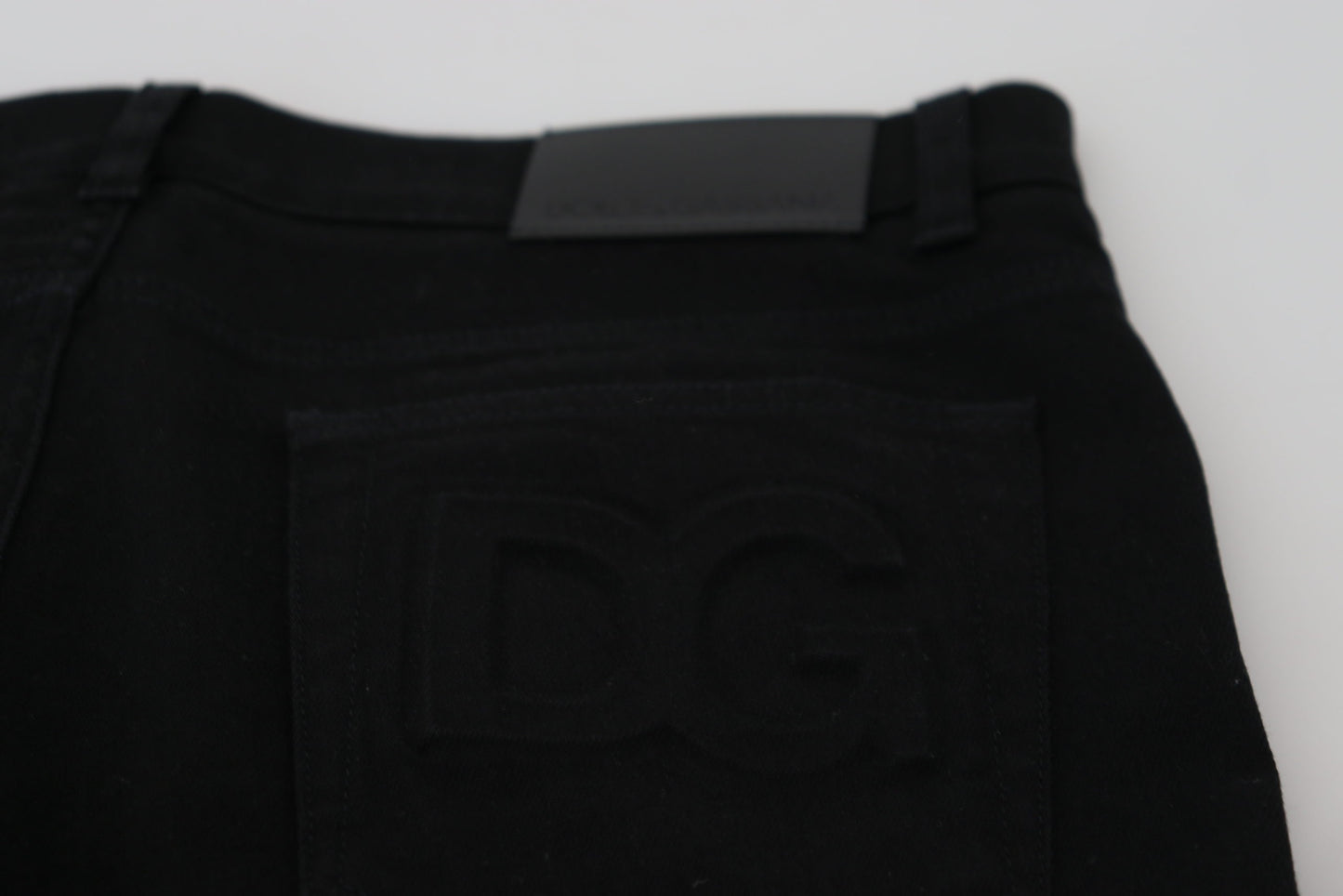 Black Cotton Skinny Casual Denim Jeans