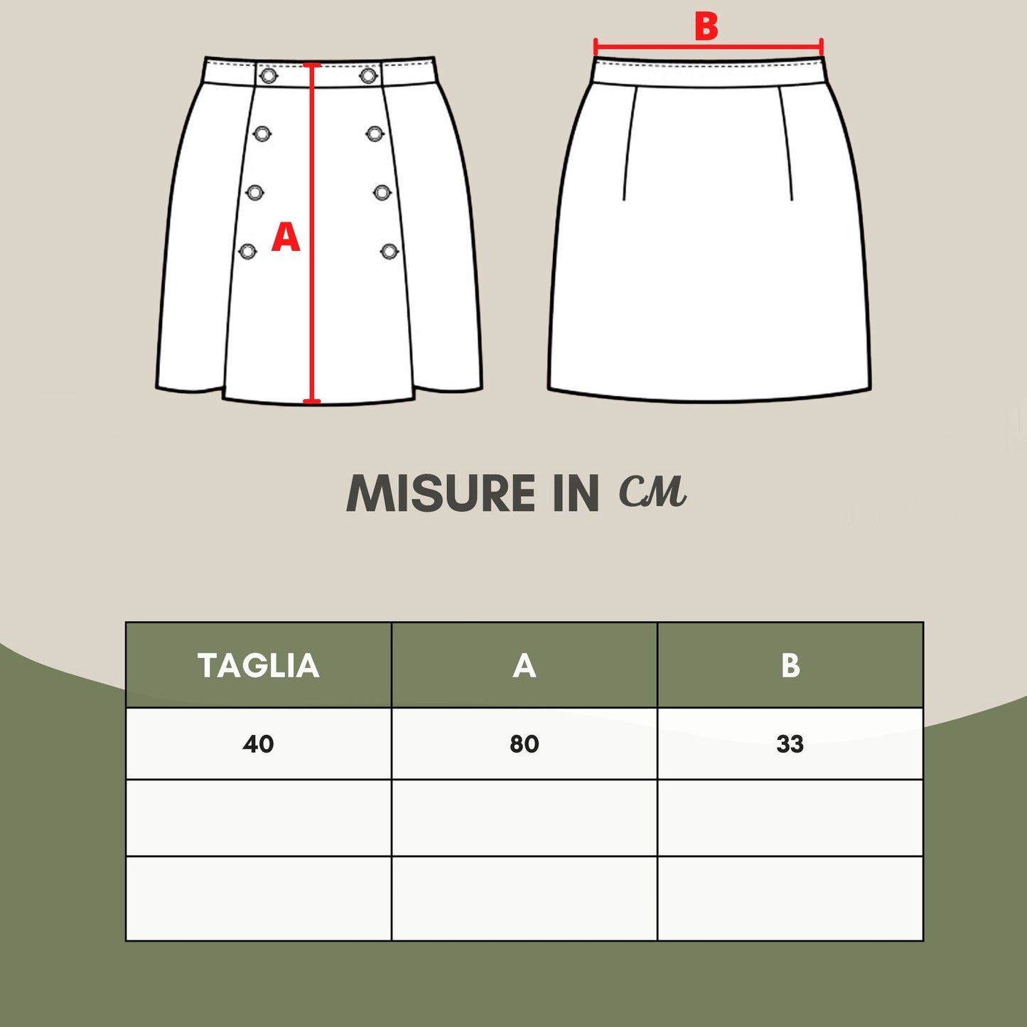 White Orange Printed Viscose Flared Skirt