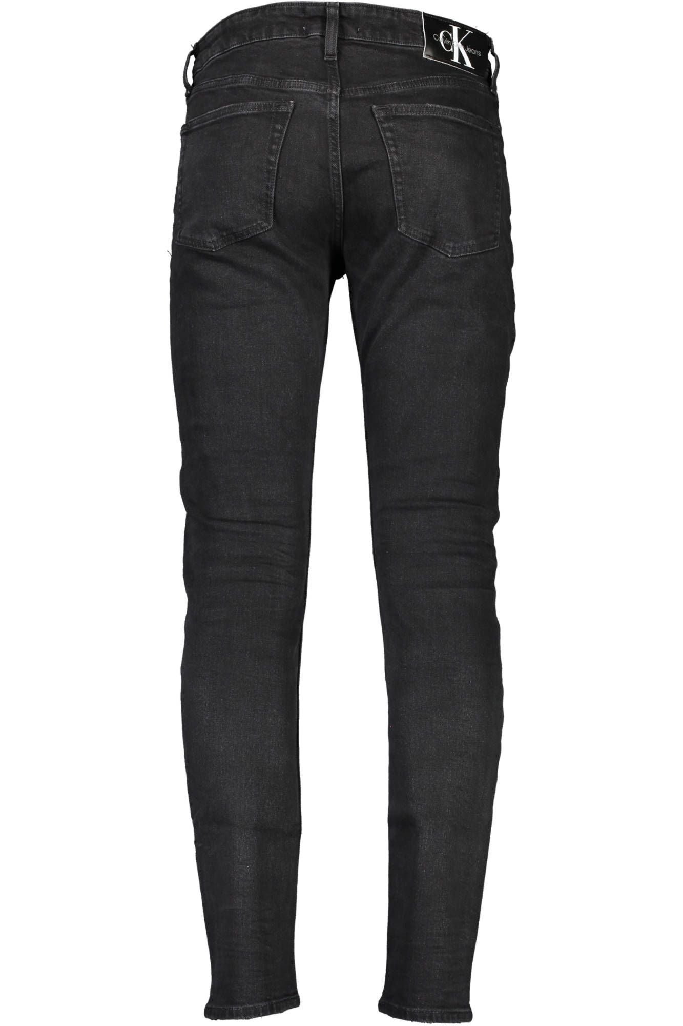 Black Cotton Jeans & Pant