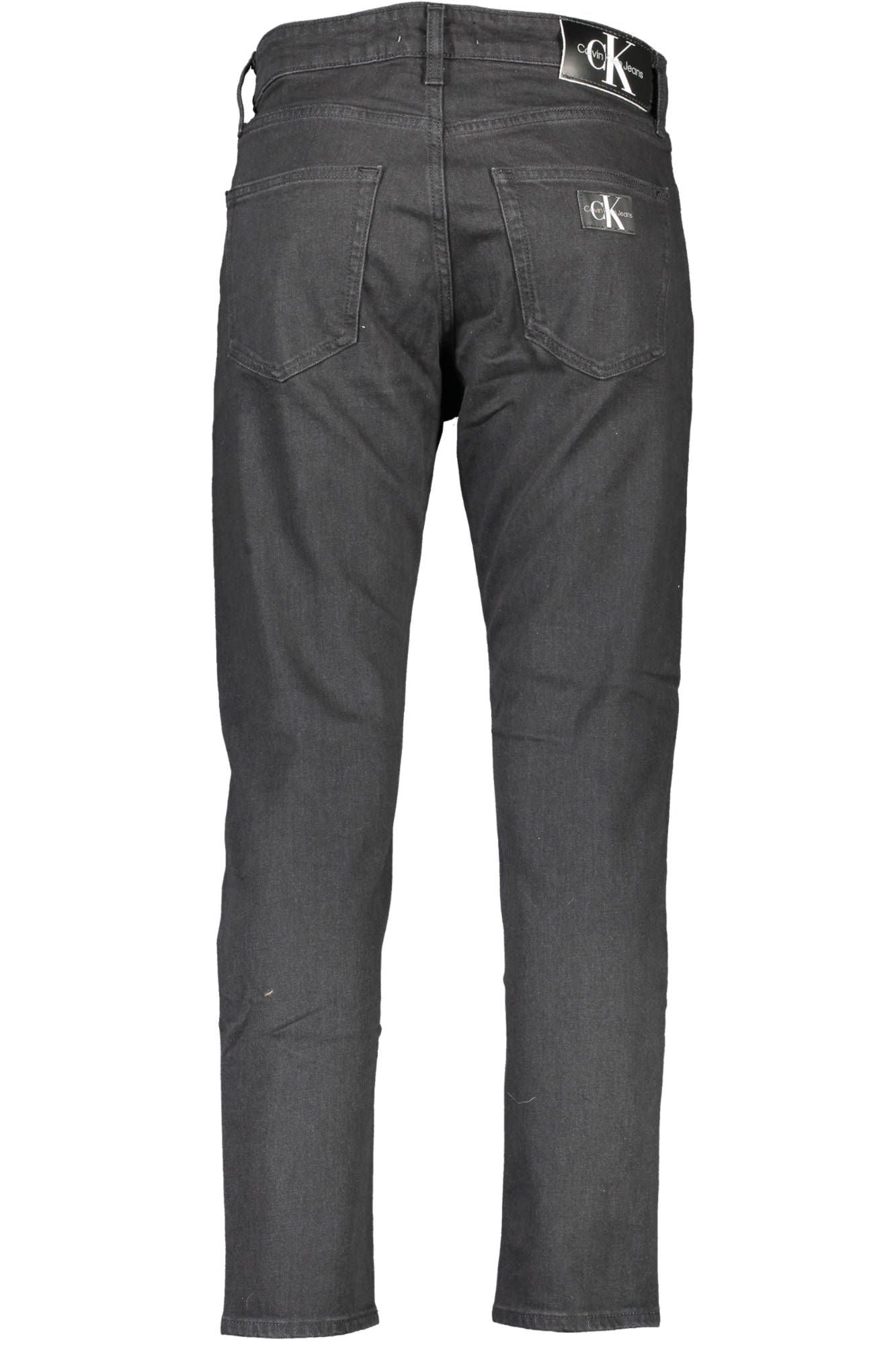 Black Cotton Jeans & Pant