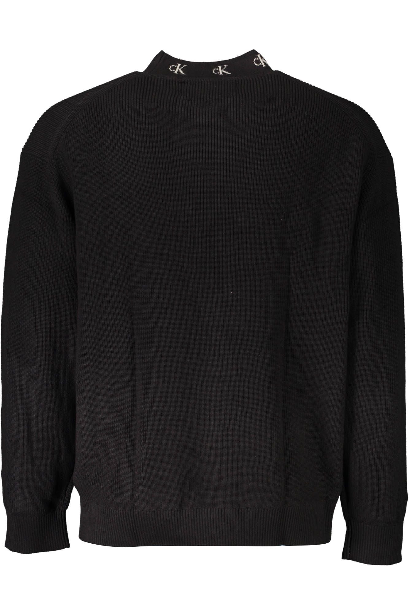 Black Cotton Sweater