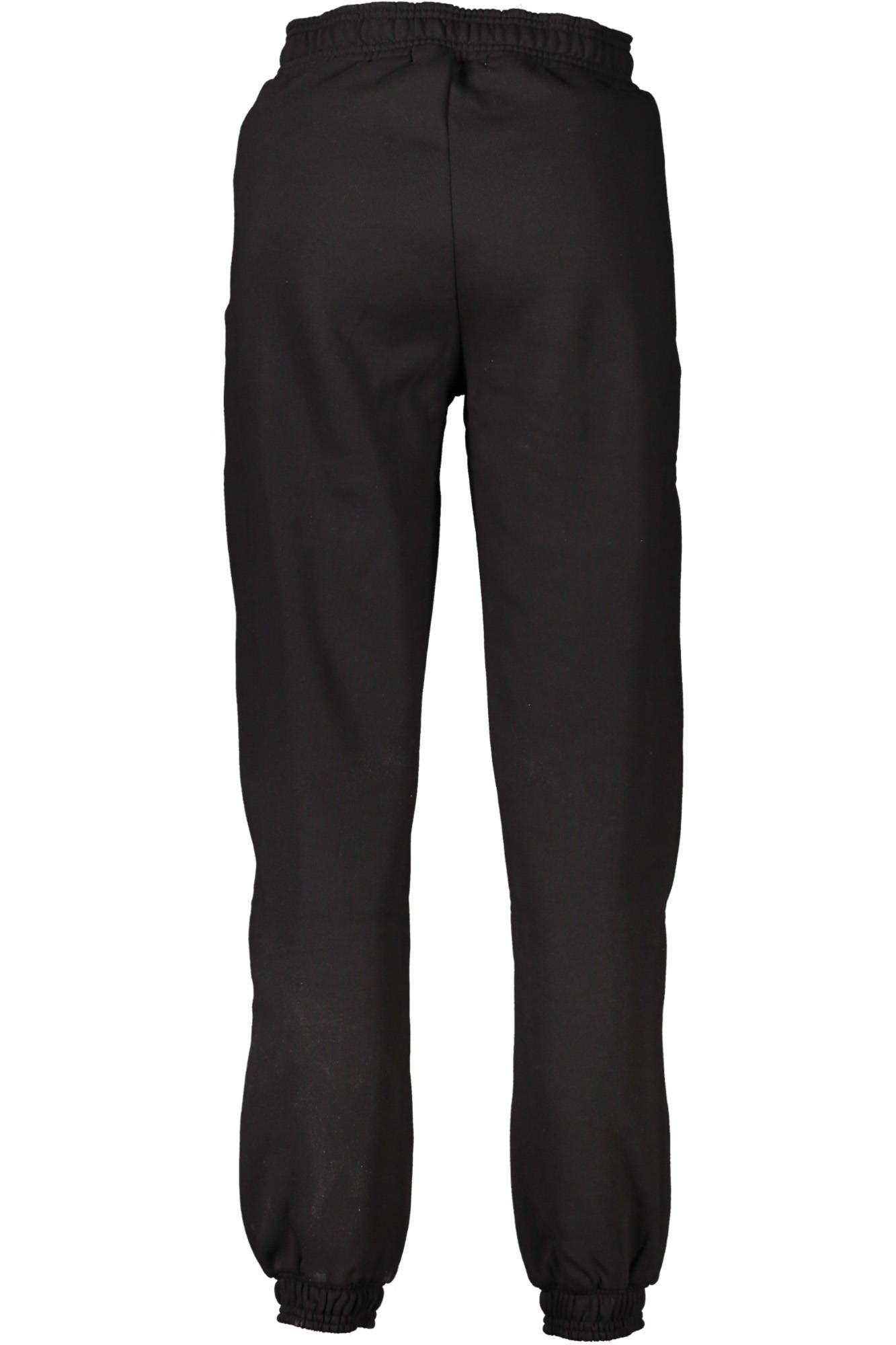 Black Cotton Jeans & Pant