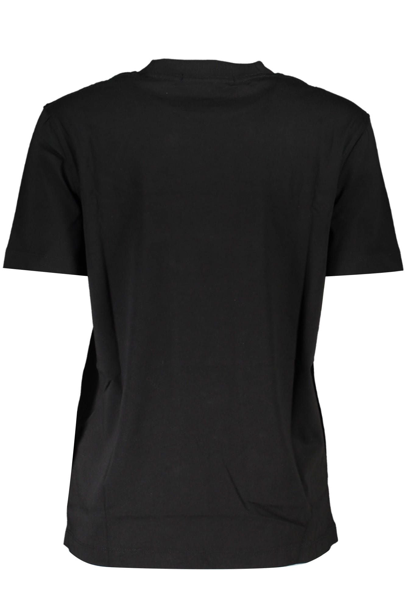 Black Cotton Tops & T-Shirt