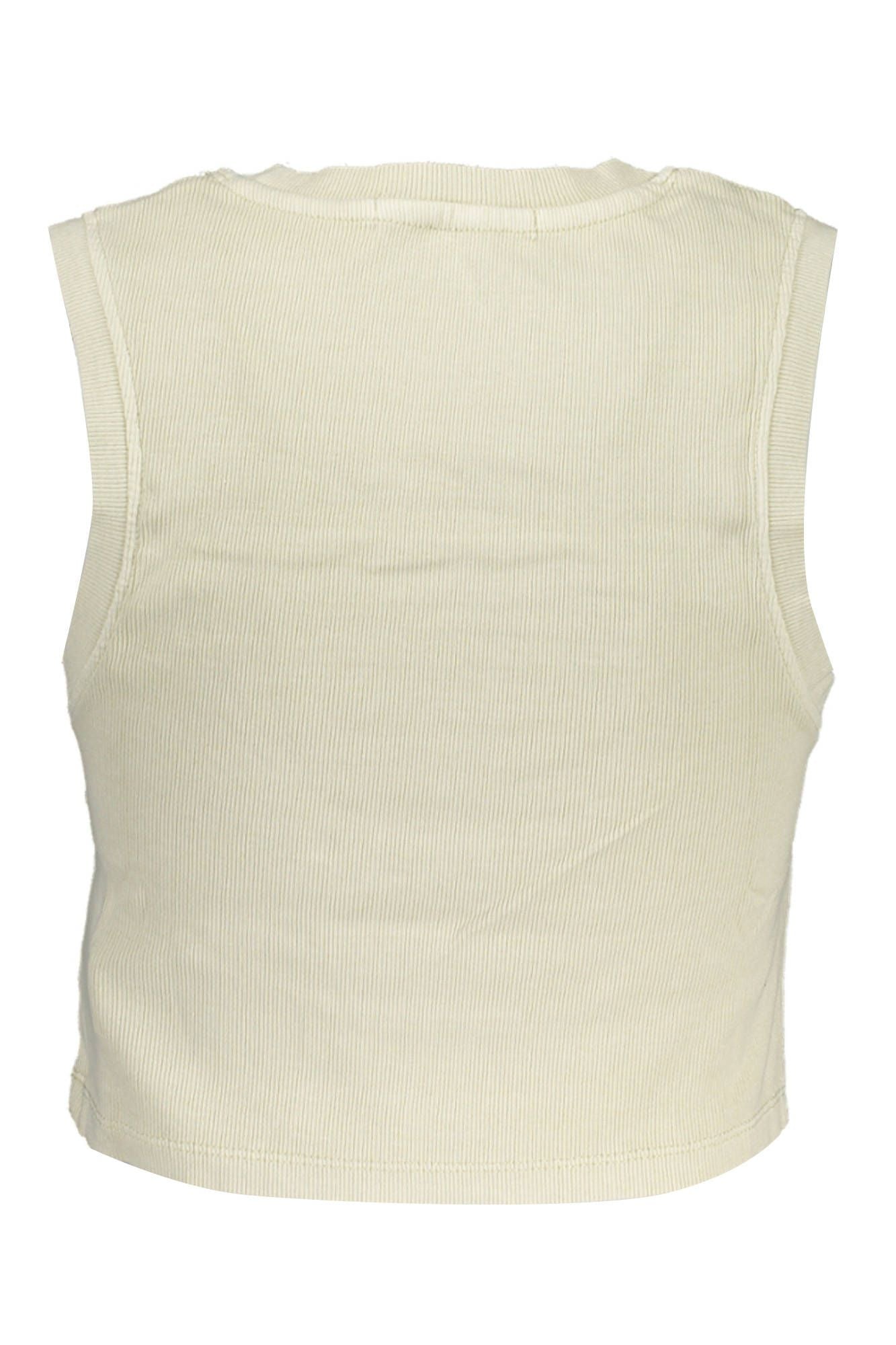 Beige Cotton Tops & T-Shirt