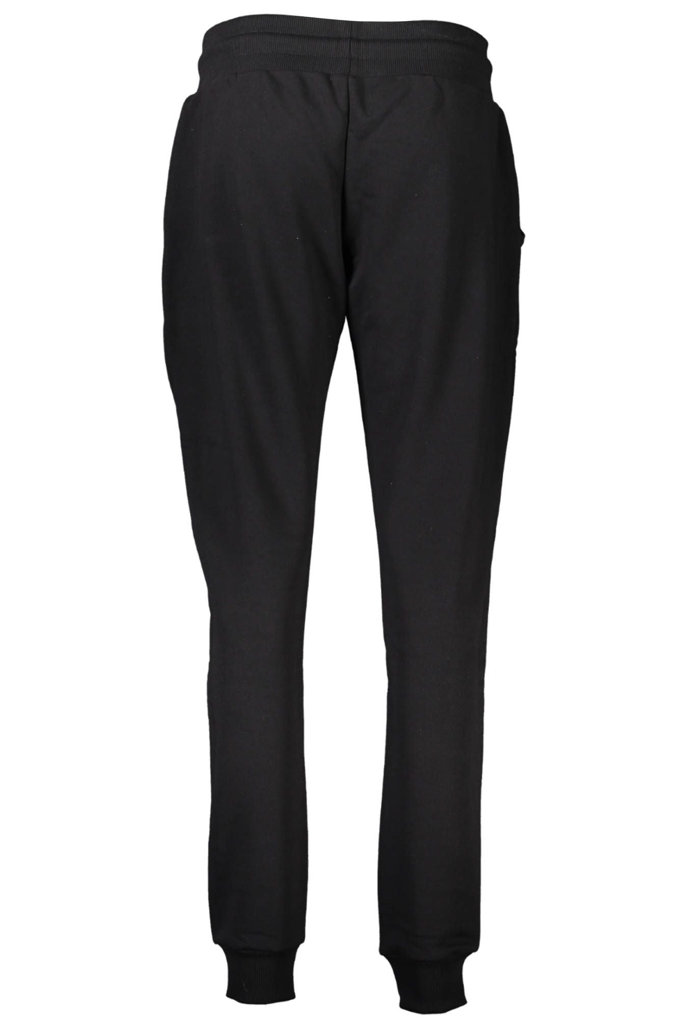 Black Cotton Jeans & Pant