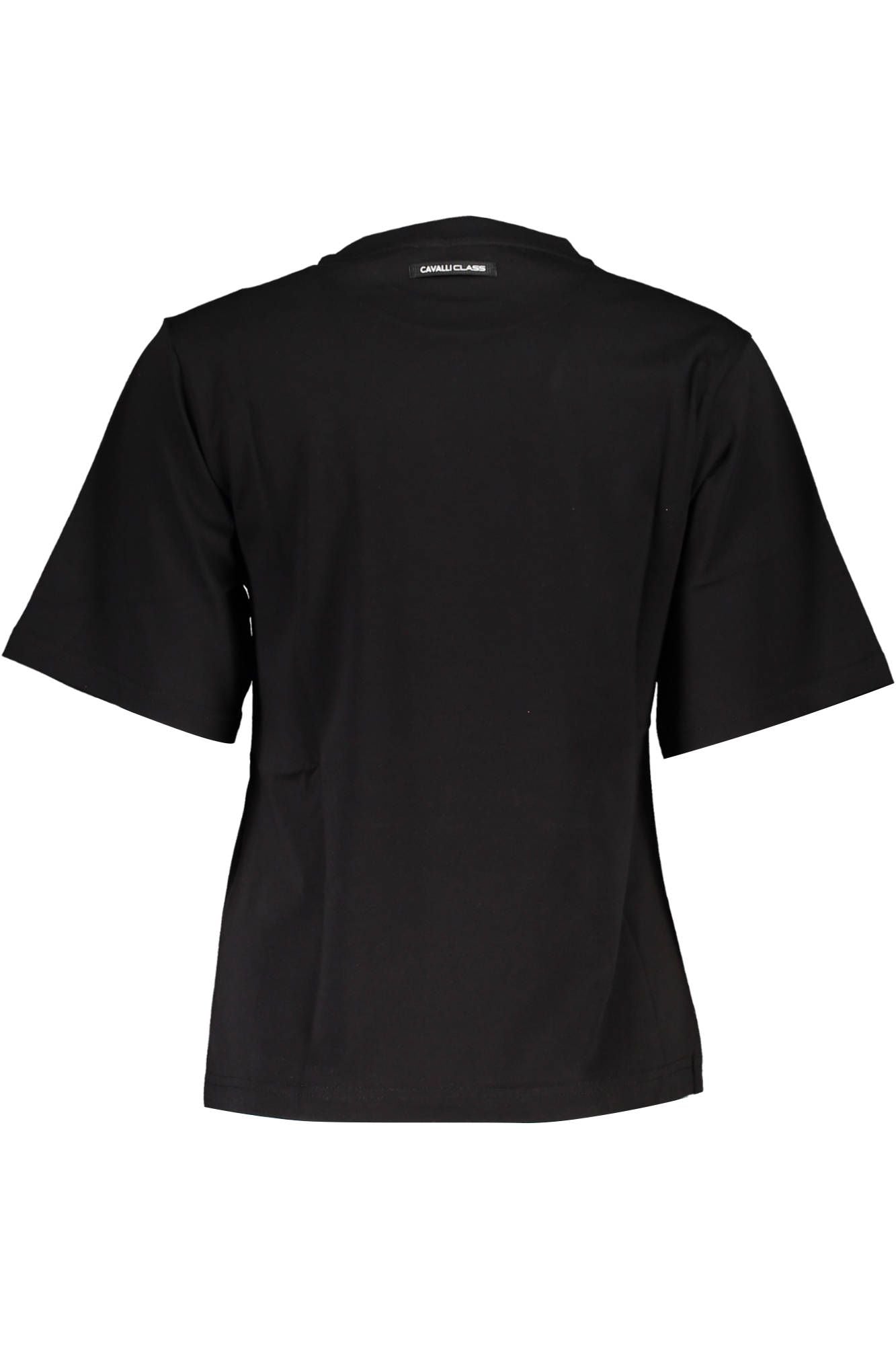Black Cotton Tops & T-Shirt