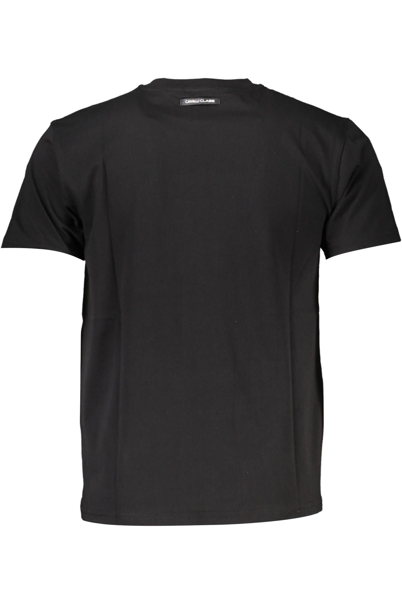 Black Cotton T-Shirt