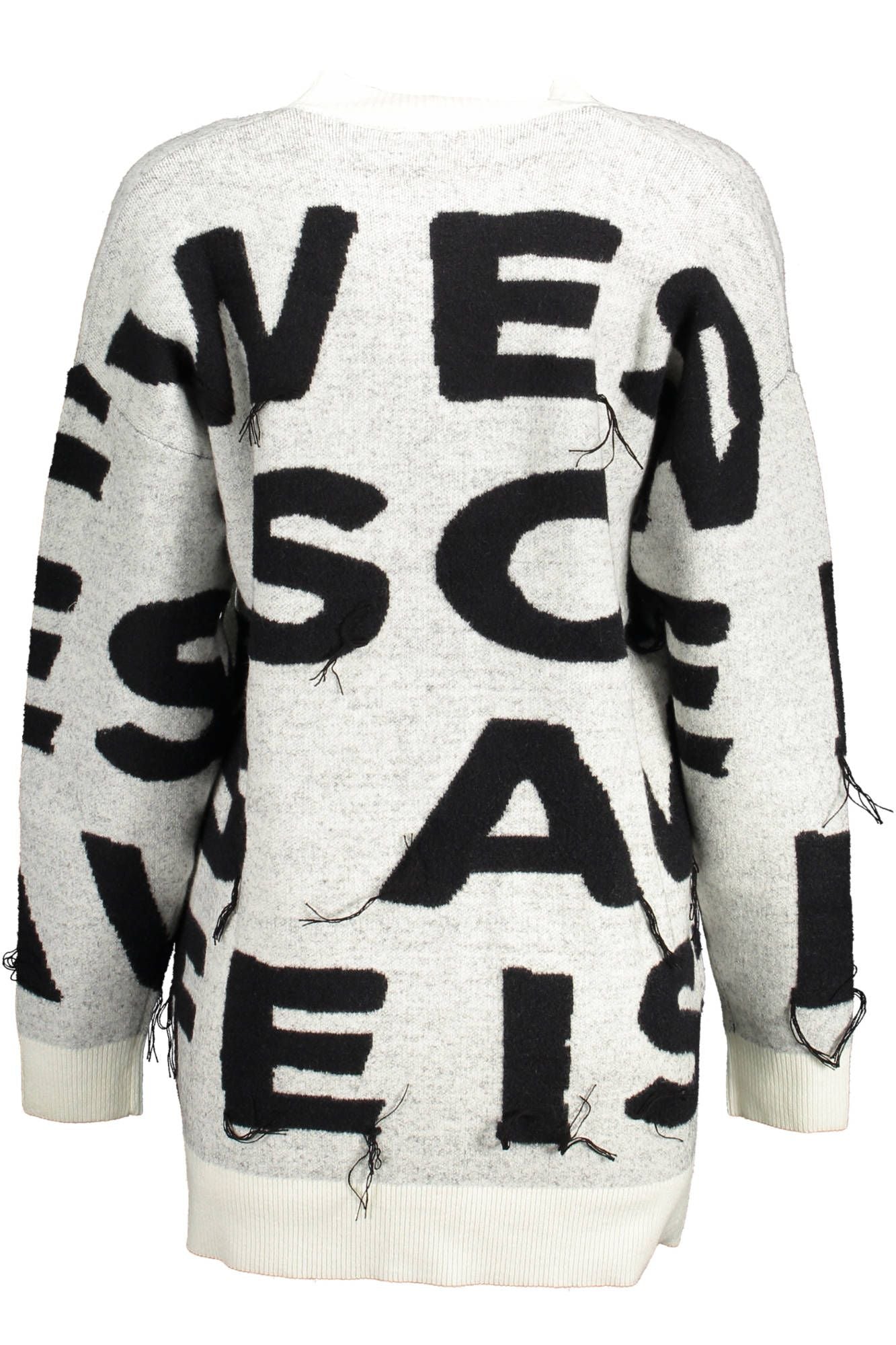 White Polyester Sweater