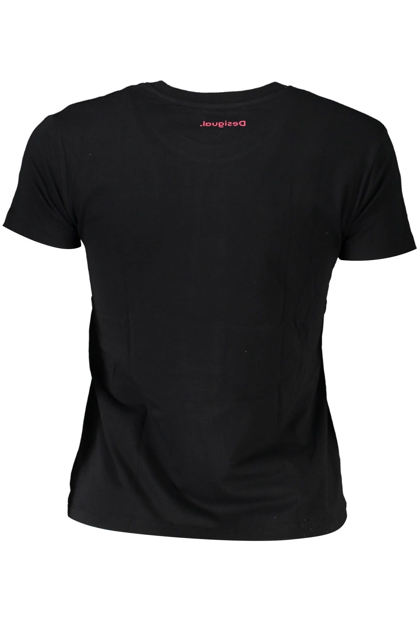 Black Cotton Tops & T-Shirt