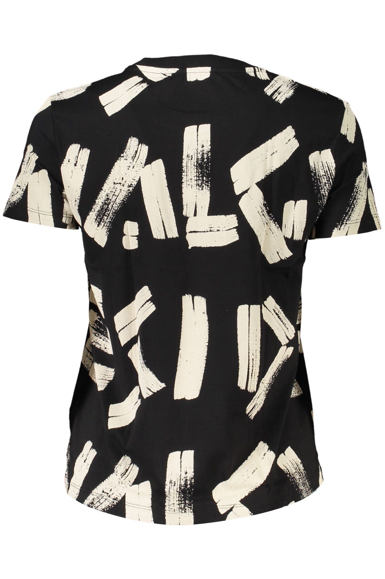 Black Cotton Tops & T-Shirt