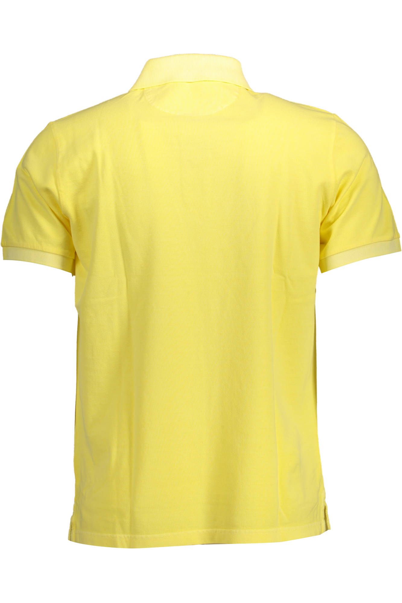 Yellow Cotton Polo Shirt