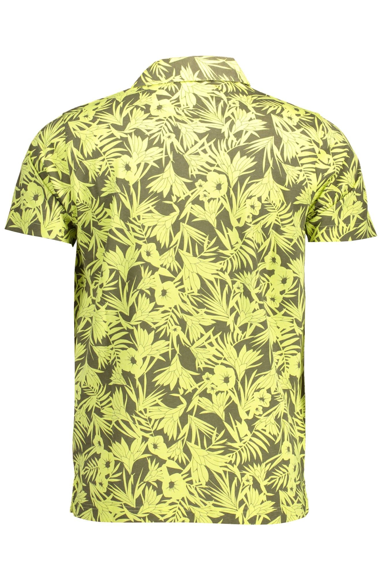 Yellow Cotton Polo Shirt