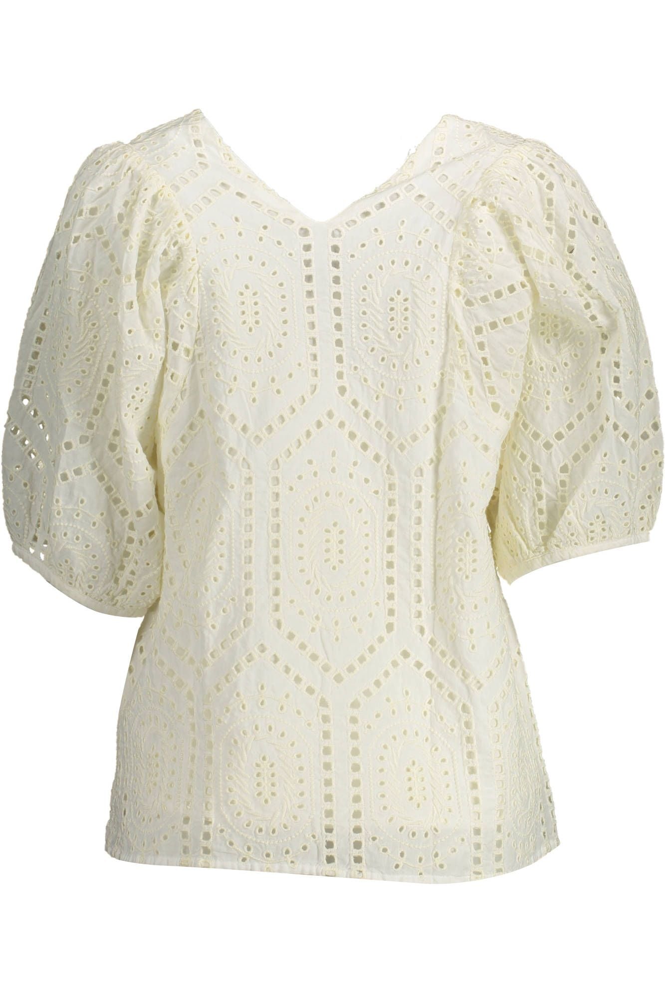 White Cotton Tops & T-Shirt