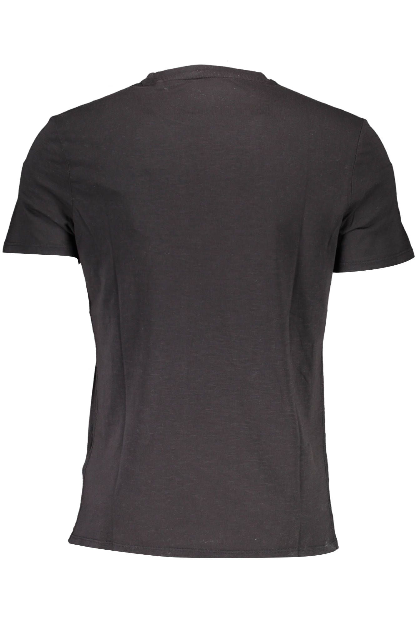 Black Cotton T-Shirt