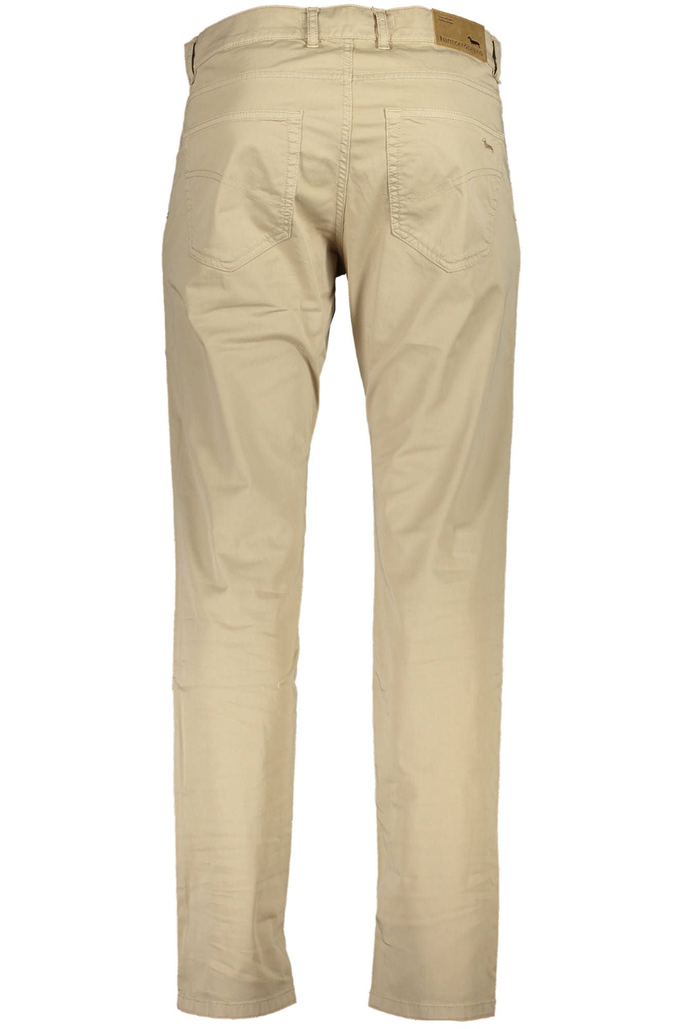 Beige Cotton Jeans & Pant