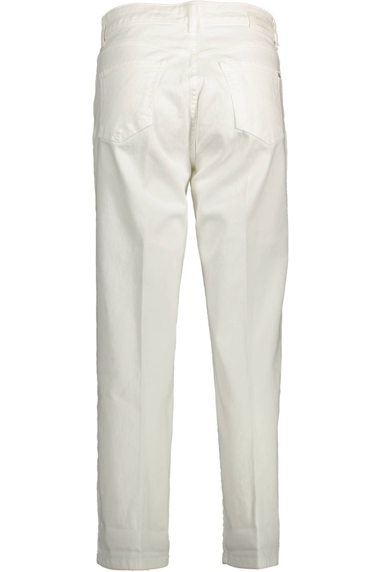 White Cotton Jeans & Pant
