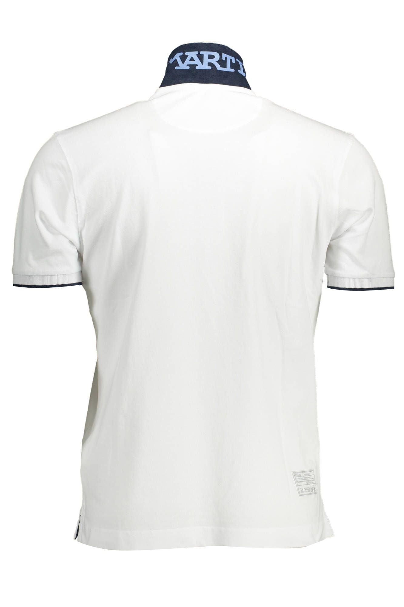 White Cotton Polo Shirt