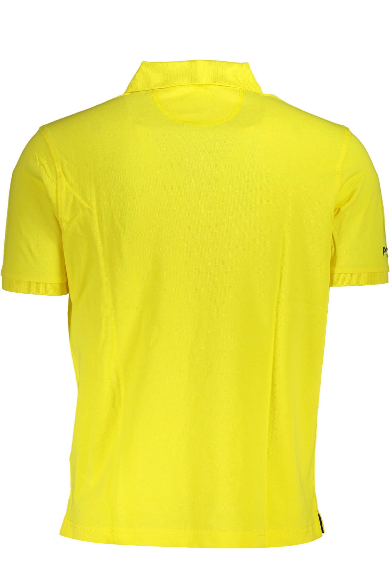 Yellow Cotton Polo Shirt
