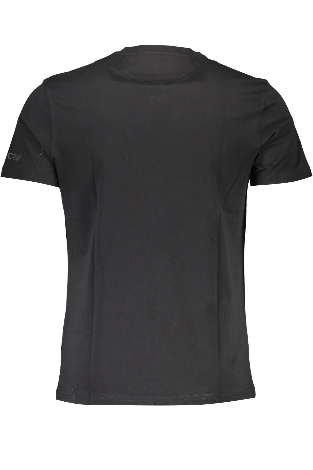 Black Cotton T-Shirt