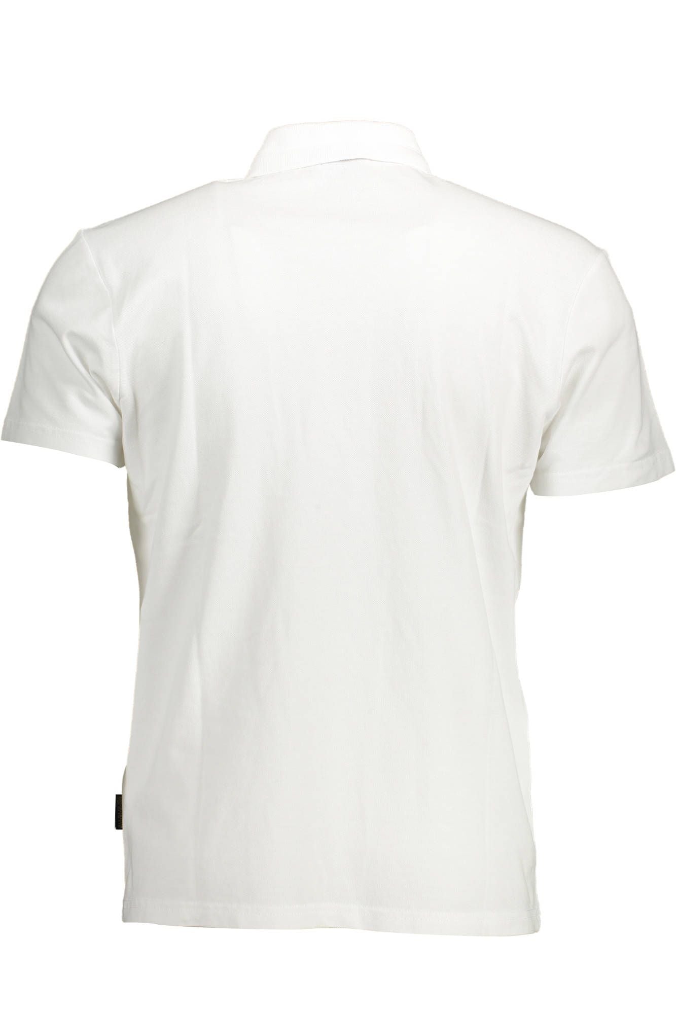 White Cotton Polo Shirt