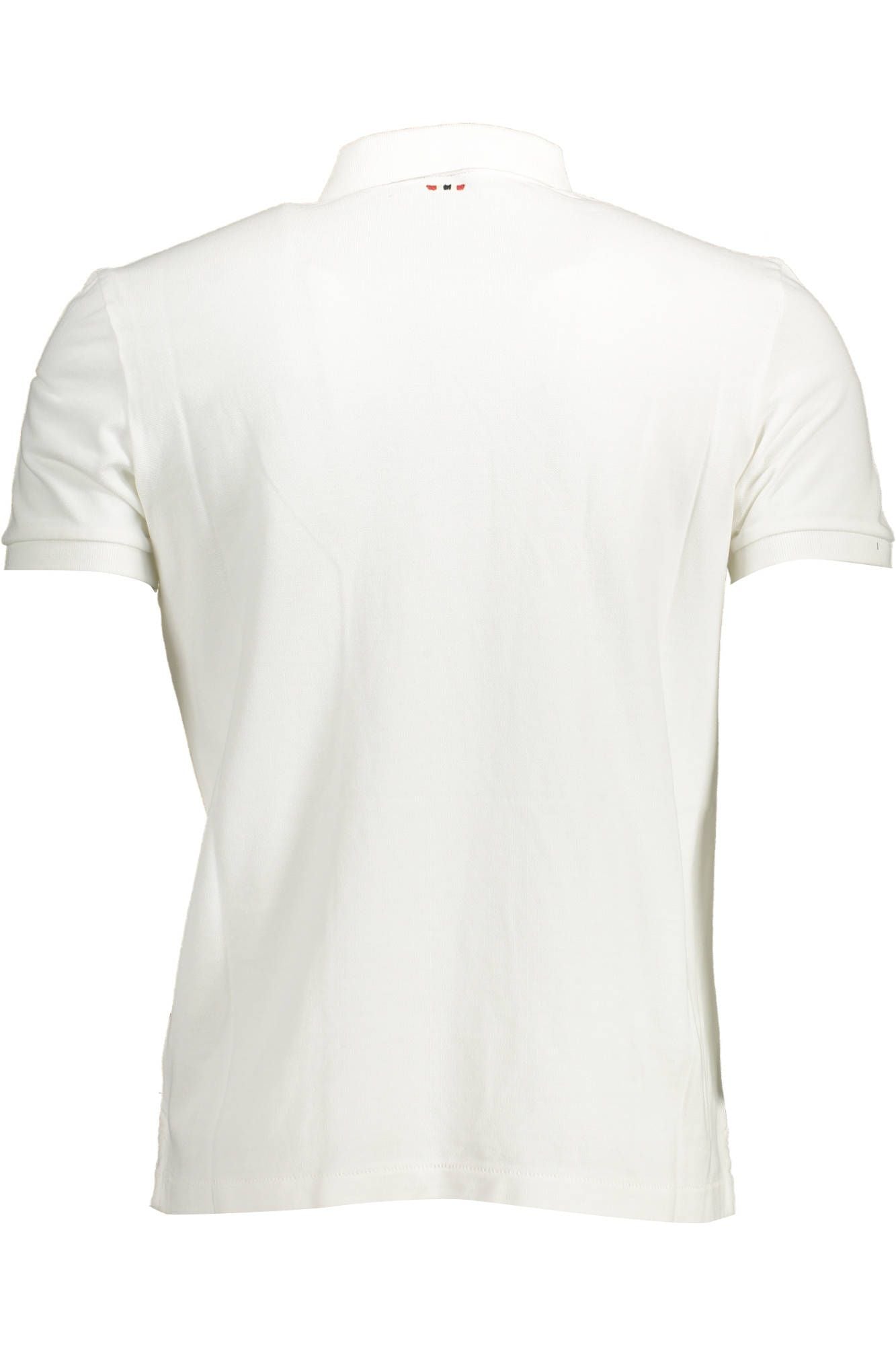 White Cotton Polo Shirt