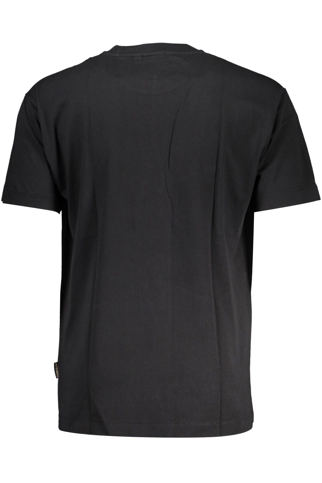 Black Cotton T-Shirt