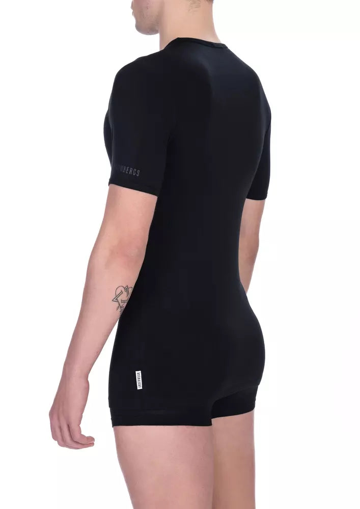 Black Cotton T-Shirt