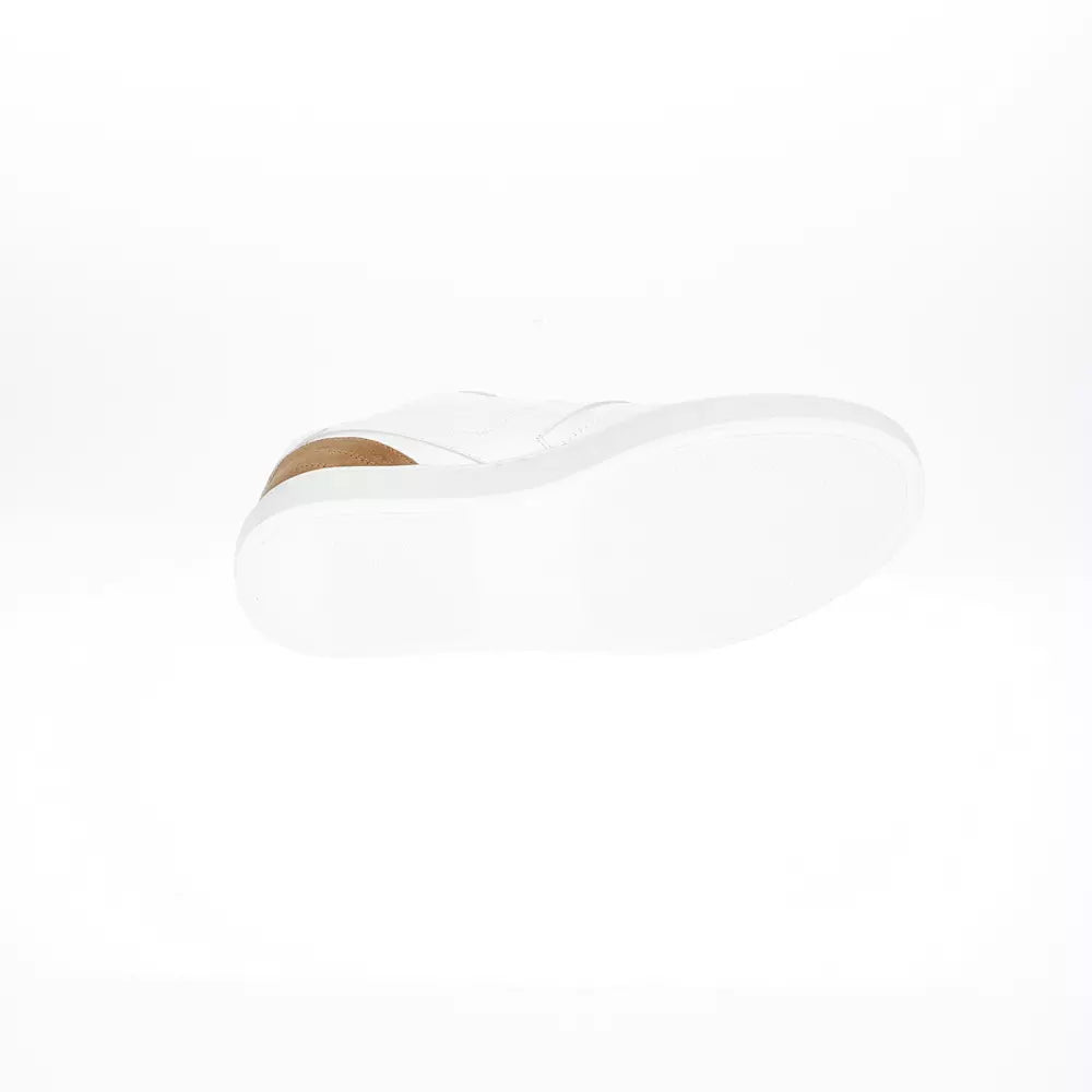 White Leather Sneaker