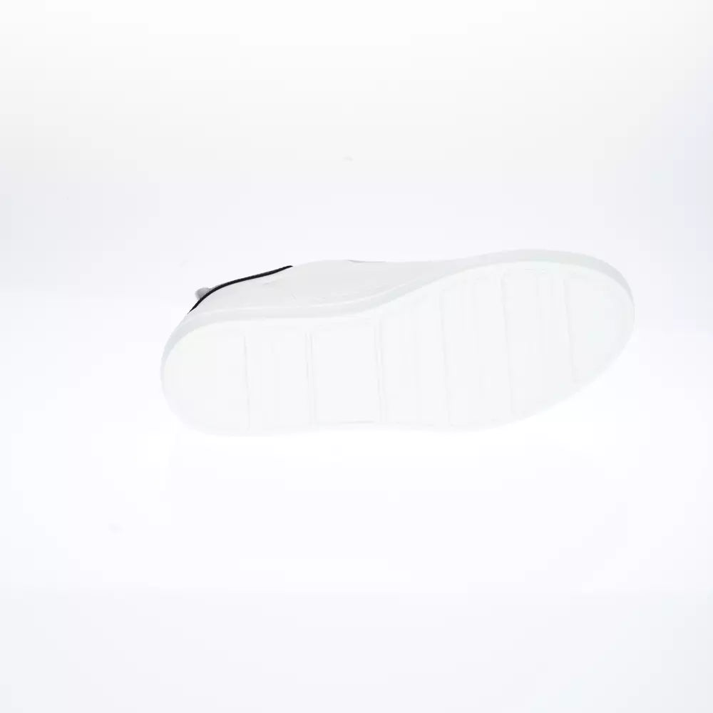 White Leather Sneaker