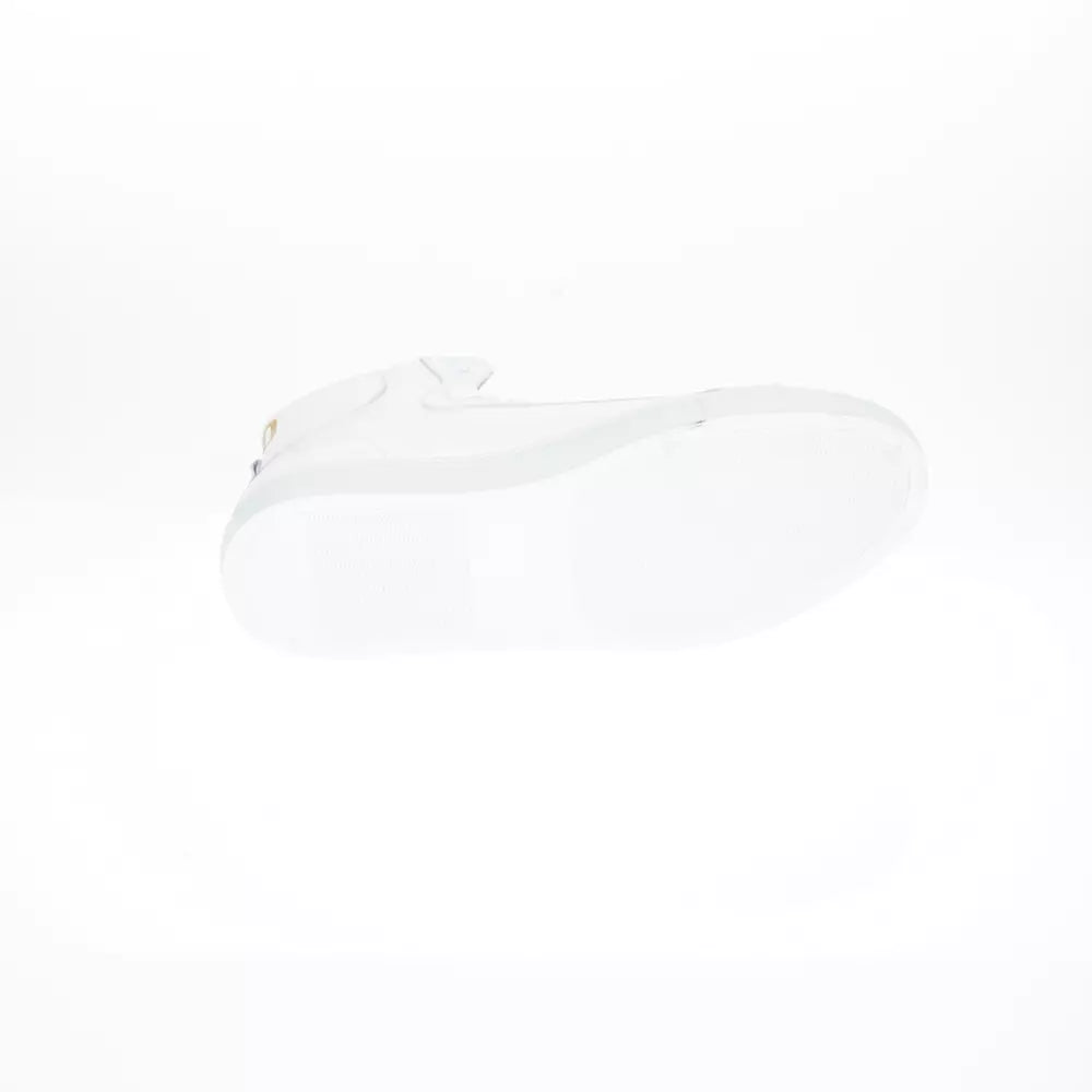 White Leather Sneaker
