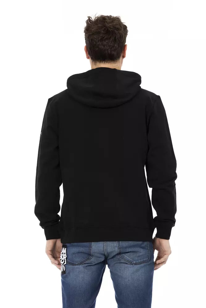 Black Cotton Sweater