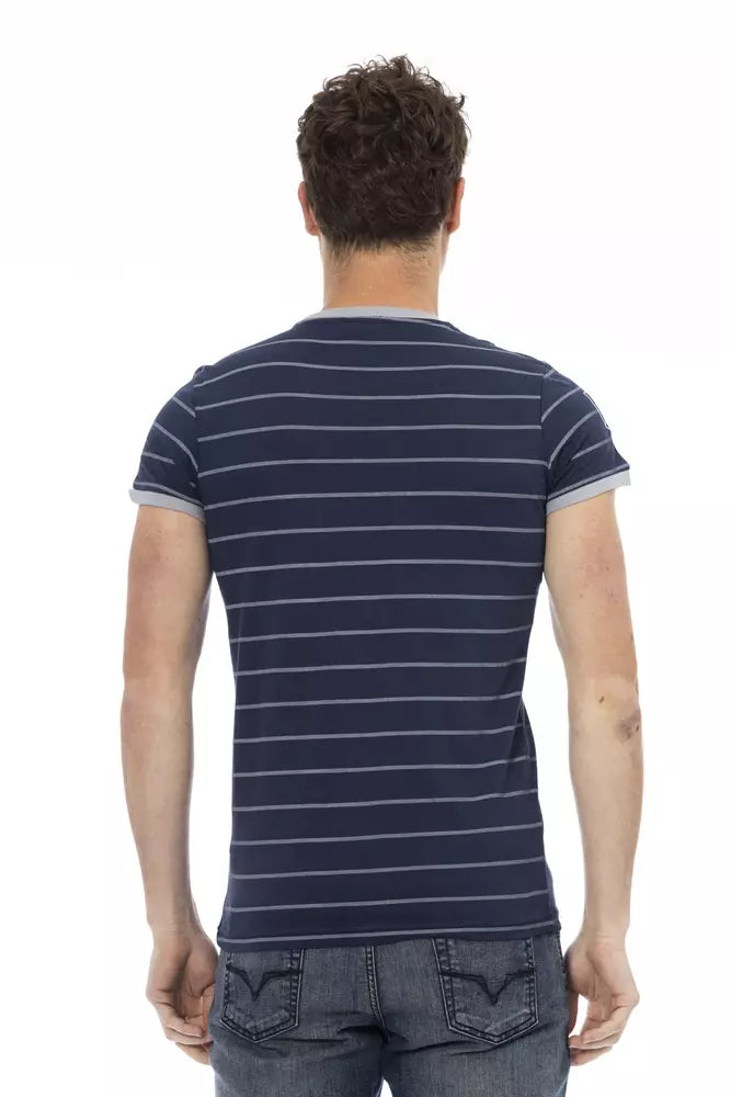 Blue Cotton T-Shirt