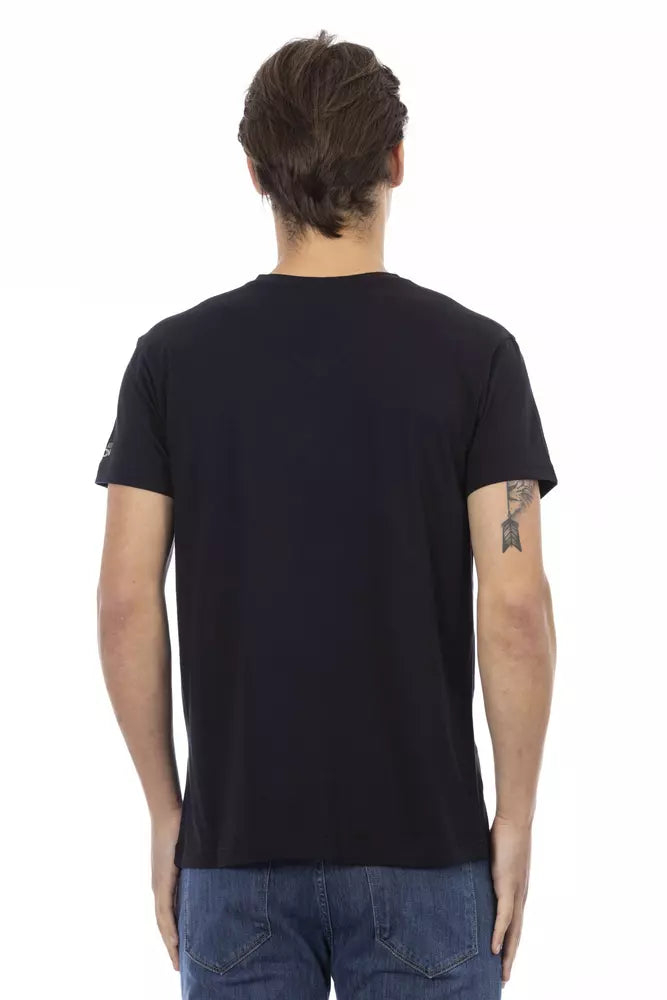 Black Cotton T-Shirt