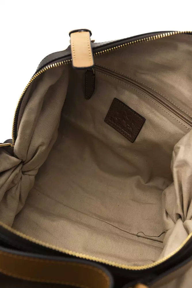 Beige Calfskin Backpack
