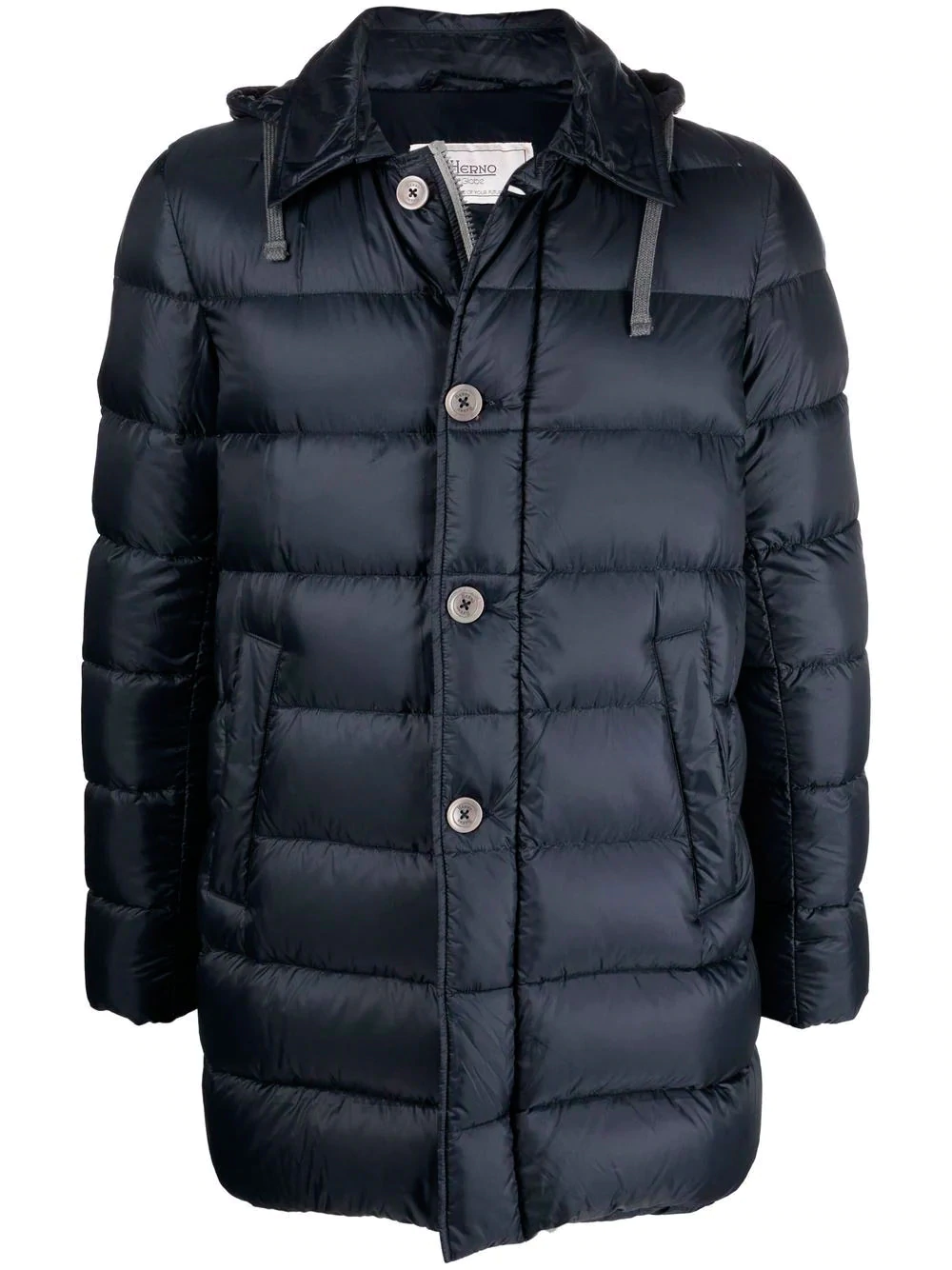 Blue Polyamide Jacket