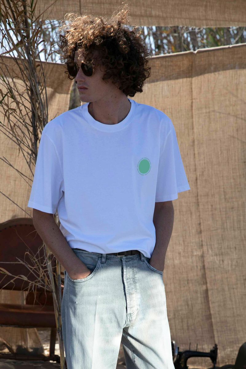 White Cotton T-Shirt
