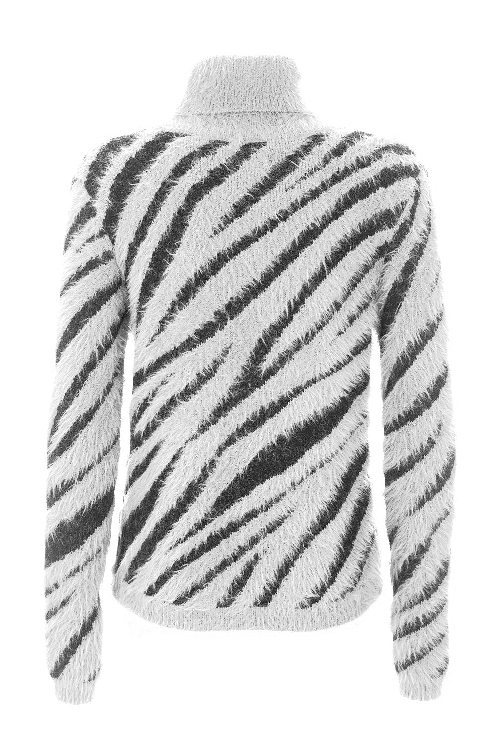 White Polyamide Sweater